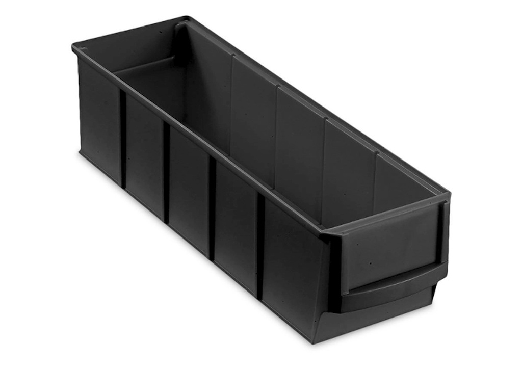 Bild von Lagerbox - Industrie 300 S leitfähig - T300 x B91 x H81 - schwarz (VPE=1 Stück)